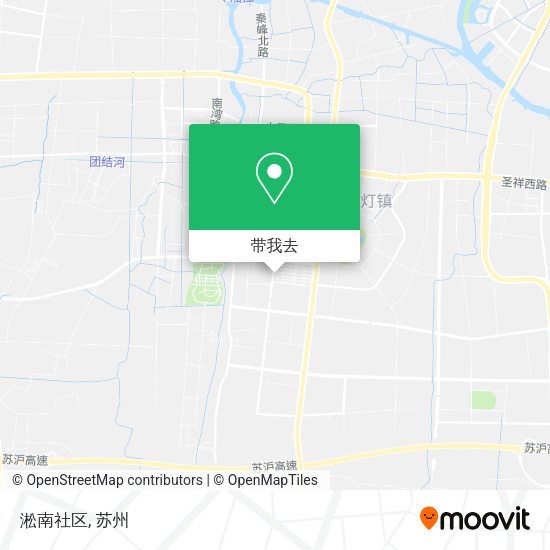 淞南社区地图