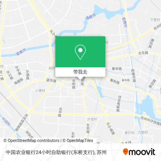 中国农业银行24小时自助银行(东桥支行)地图
