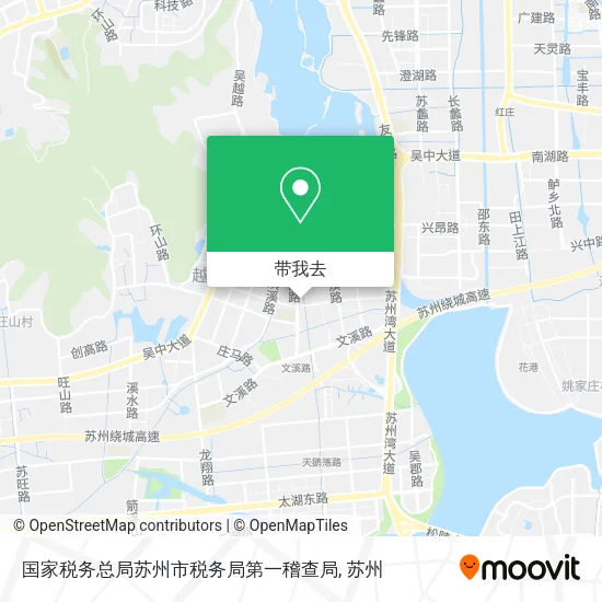 国家税务总局苏州市税务局第一稽查局地图