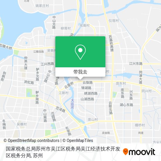 国家税务总局苏州市吴江区税务局吴江经济技术开发区税务分局地图
