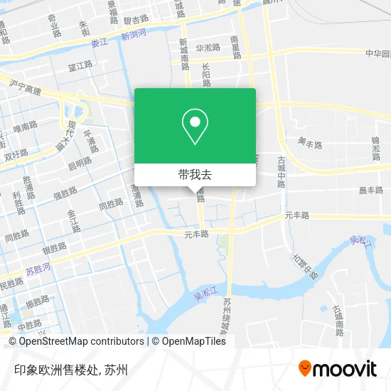 印象欧洲售楼处地图
