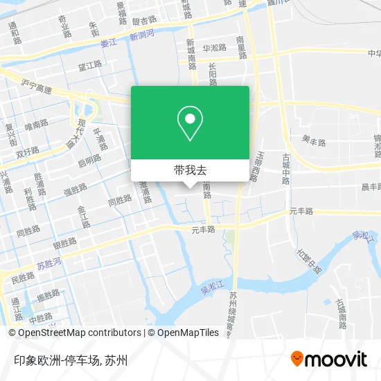 印象欧洲-停车场地图