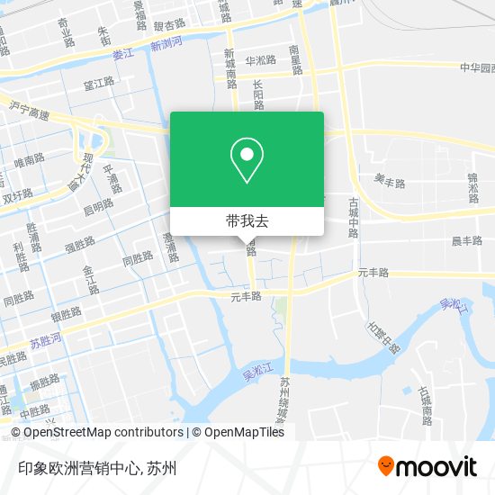 印象欧洲营销中心地图