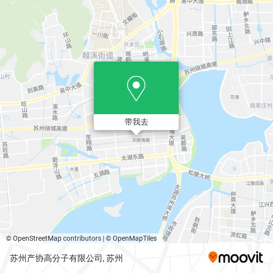 苏州产协高分子有限公司地图