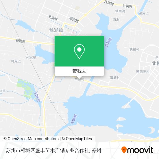 苏州市相城区盛丰苗木产销专业合作社地图