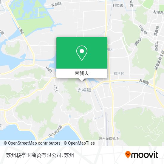 苏州核亭玉商贸有限公司地图