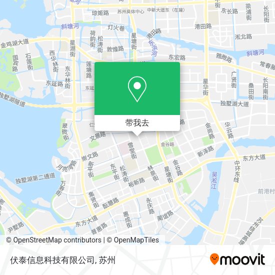 伏泰信息科技有限公司地图