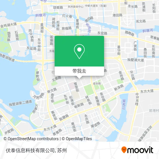 伏泰信息科技有限公司地图