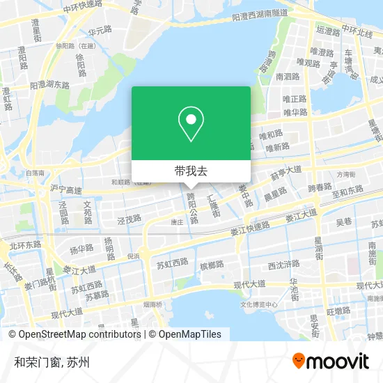 和荣门窗地图