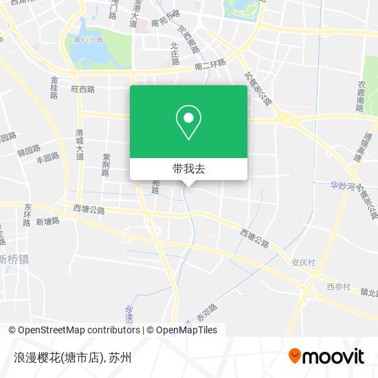 浪漫樱花(塘市店)地图