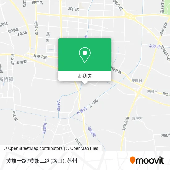 黄旗一路/黄旗二路(路口)地图