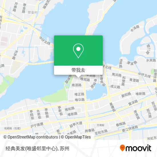 经典美发(唯盛邻里中心)地图