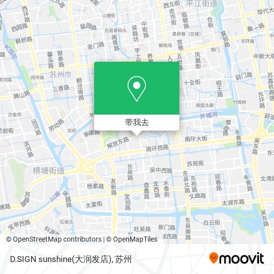 D.SIGN sunshine(大润发店)地图
