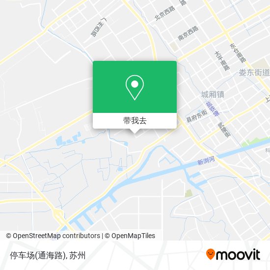 停车场(通海路)地图