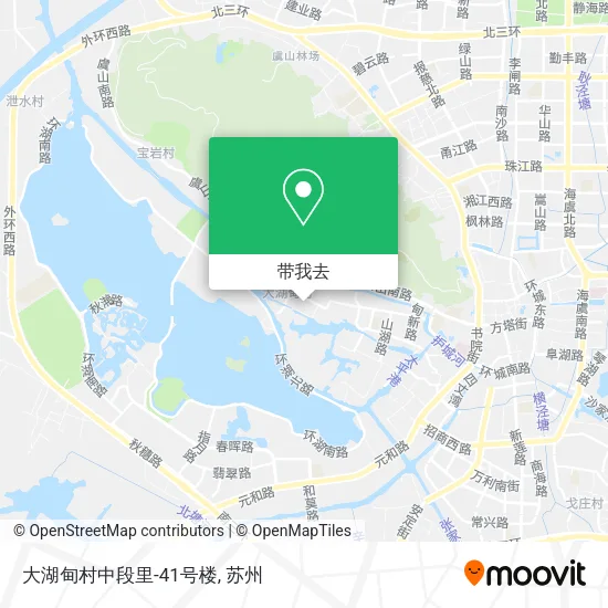 大湖甸村中段里-41号楼地图