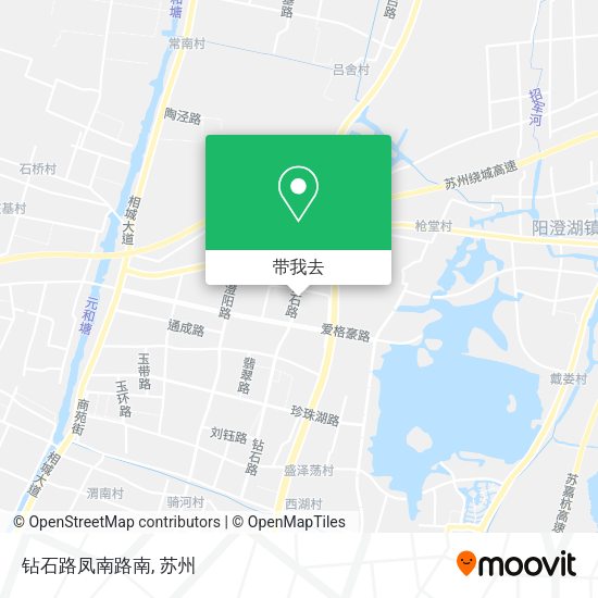 钻石路凤南路南地图