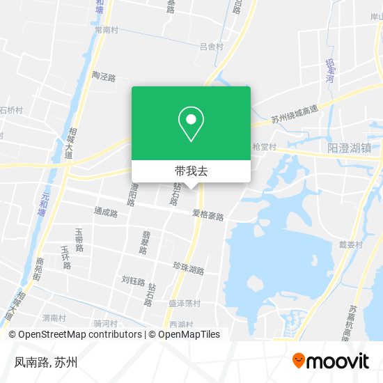 凤南路地图