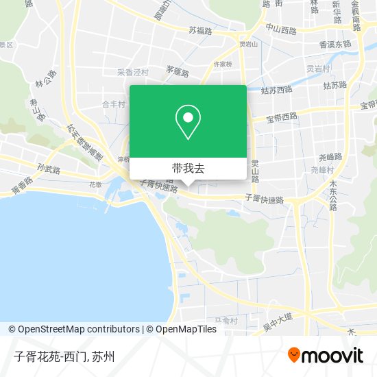 子胥花苑-西门地图