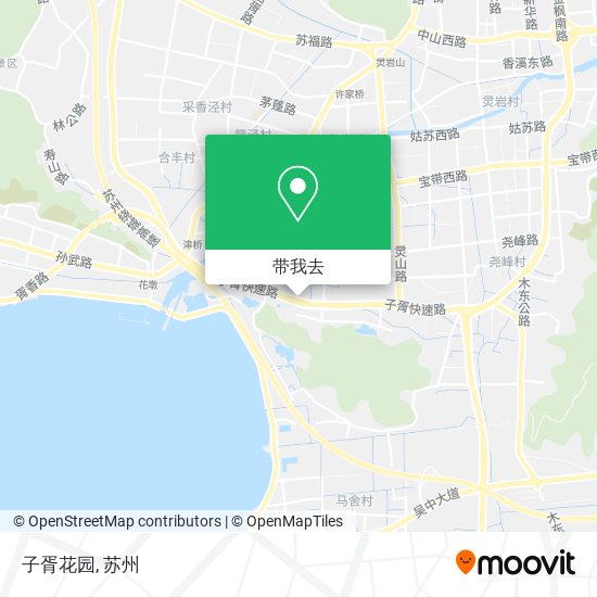 子胥花园地图