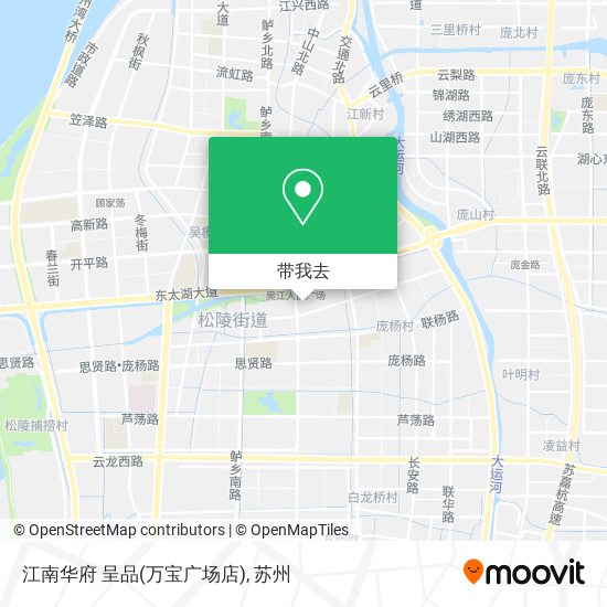 江南华府 呈品(万宝广场店)地图