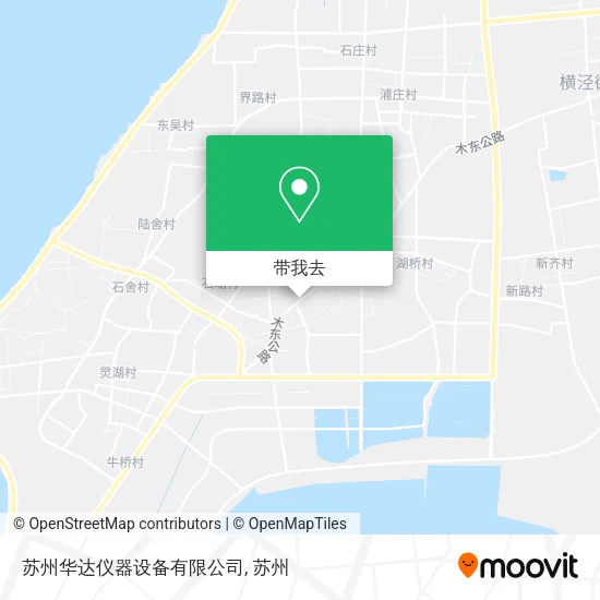 苏州华达仪器设备有限公司地图