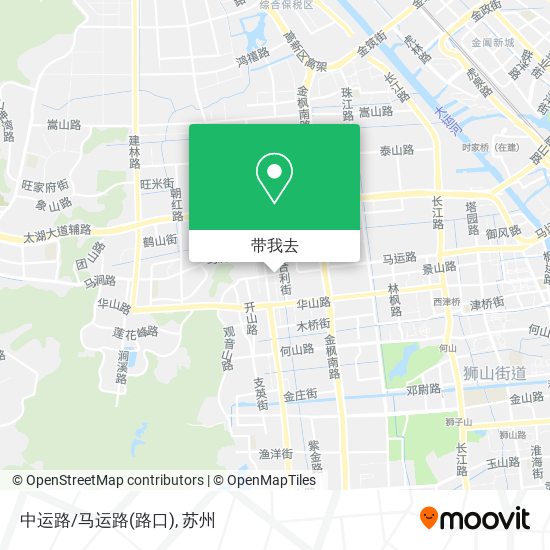 中运路/马运路(路口)地图