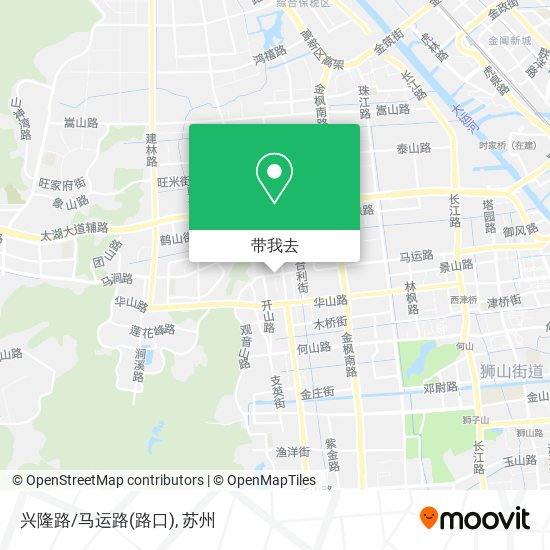 兴隆路/马运路(路口)地图