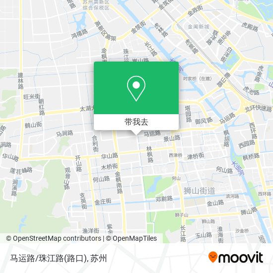 马运路/珠江路(路口)地图