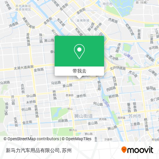 新马力汽车用品有限公司地图