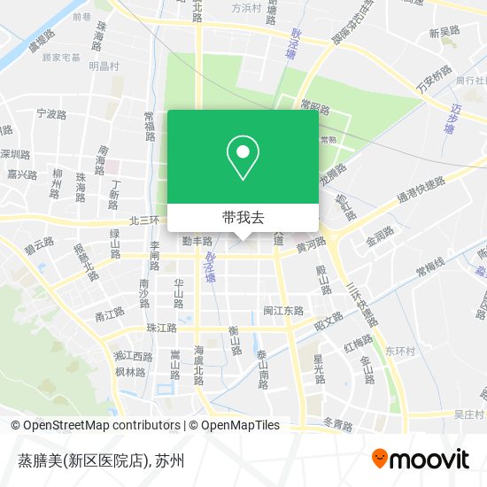 蒸膳美(新区医院店)地图