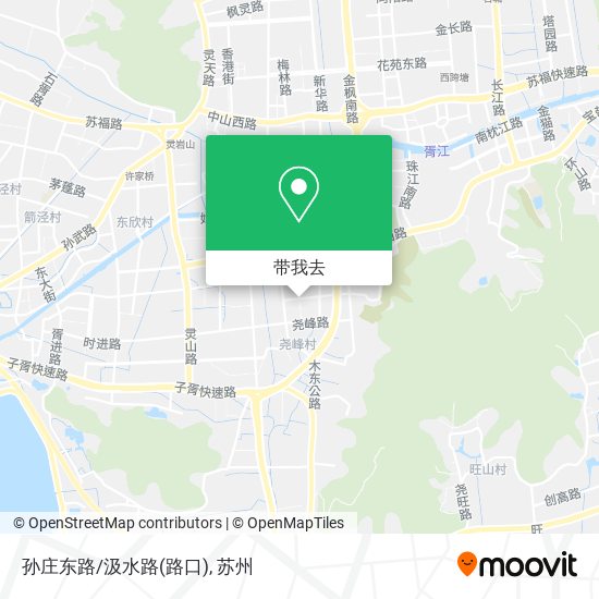 孙庄东路/汲水路(路口)地图