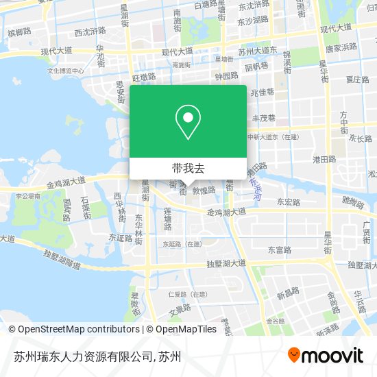 苏州瑞东人力资源有限公司地图