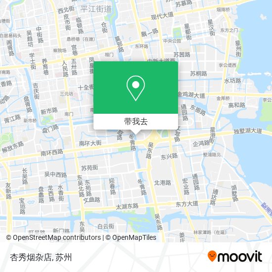 杏秀烟杂店地图