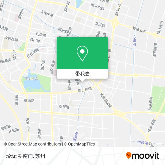 玲珑湾-南门地图
