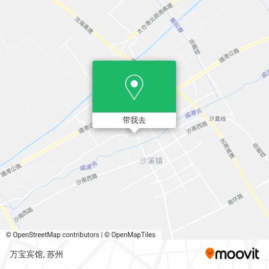 万宝宾馆地图