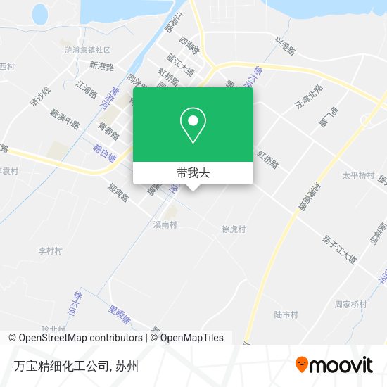 万宝精细化工公司地图