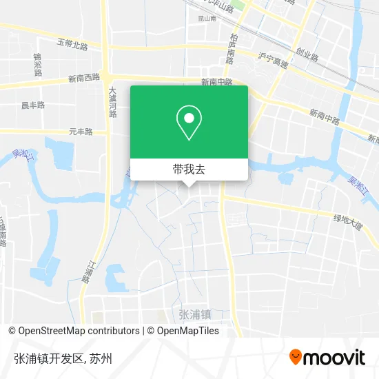 张浦镇开发区地图