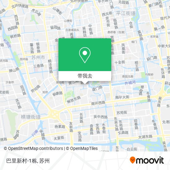 巴里新村-1栋地图