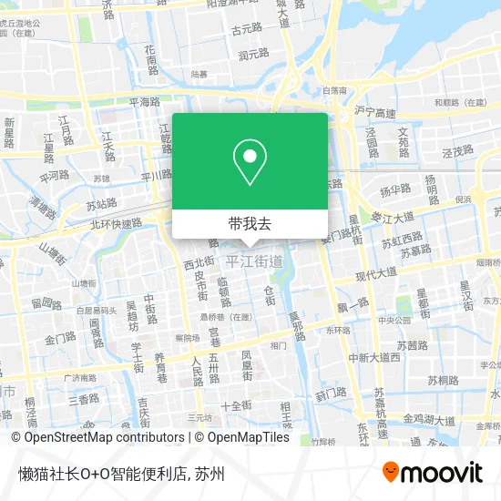 懒猫社长O+O智能便利店地图