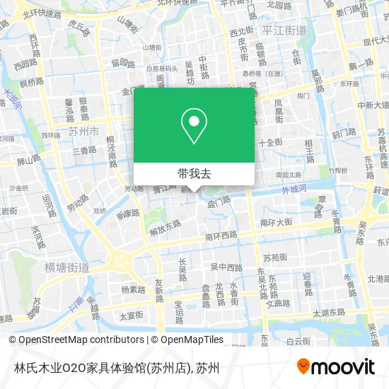 林氏木业O2O家具体验馆(苏州店)地图