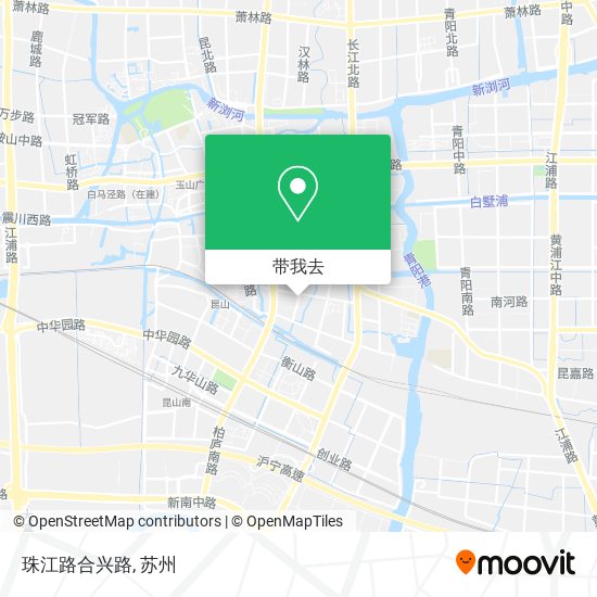 珠江路合兴路地图