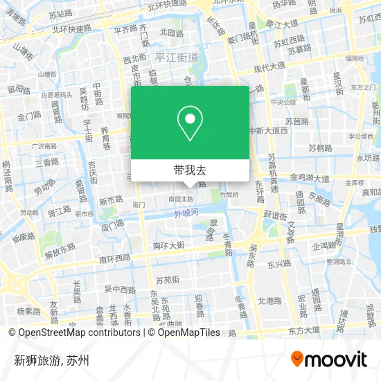 新狮旅游地图