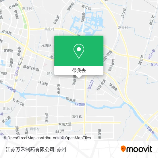江苏万禾制药有限公司地图