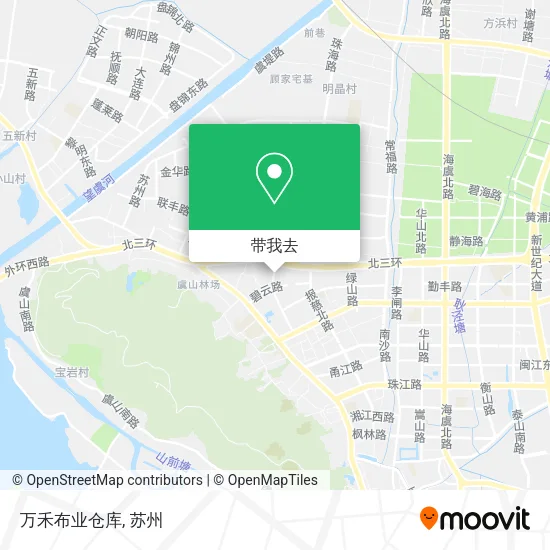 万禾布业仓库地图
