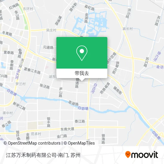 江苏万禾制药有限公司-南门地图