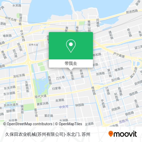 久保田农业机械(苏州有限公司)-东北门地图