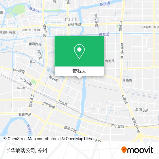 长华玻璃公司地图