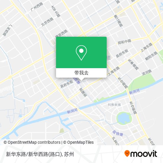 新华东路/新华西路(路口)地图