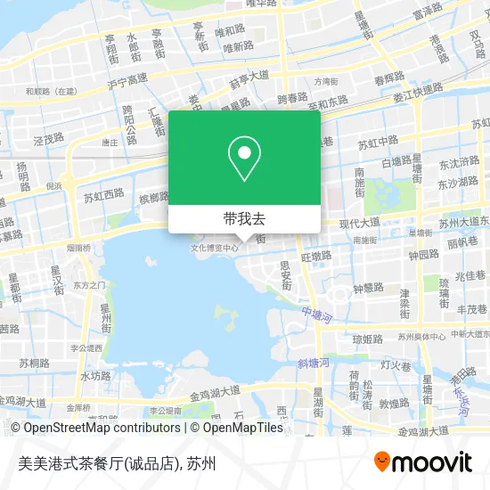 美美港式茶餐厅(诚品店)地图