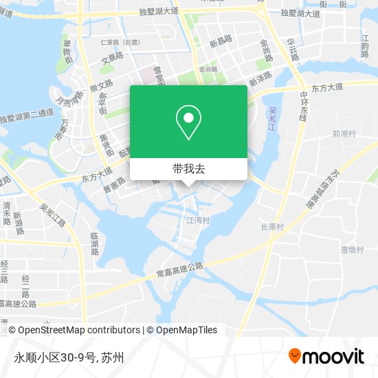 永顺小区30-9号地图